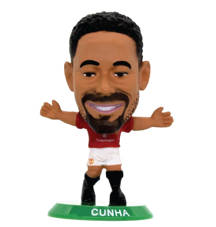 SoccerStarz - Man Utd Matheus Cunha - Home Kit (Classic Kit) /Figures