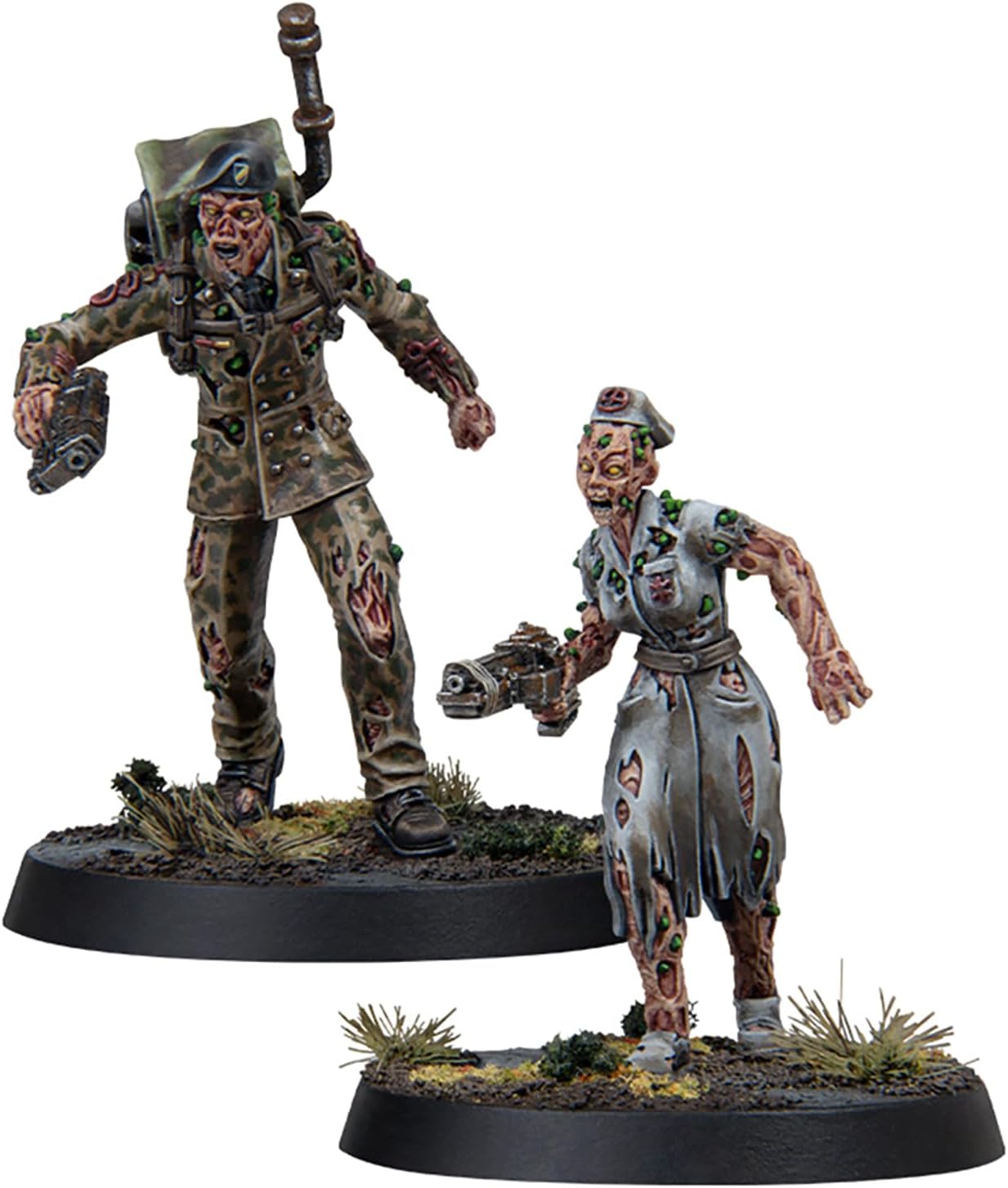 Modiphius Entertainment: Fallout: Miniatures - Scorched: The Horde - The Wilds of Appalachia Skirmish Wargame - 6 Resin Miniatures, Unpainted, RPG