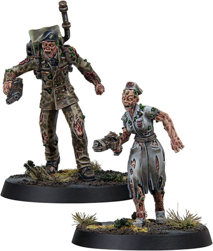 Modiphius Entertainment: Fallout: Miniatures - Scorched: The Horde - The Wilds of Appalachia Skirmish Wargame - 6 Resin Miniatures, Unpainted, RPG