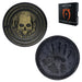 FaNaTtik The Elder Scrolls IV: Oblivion Dark Brotherhood Medallion – Limited Edition Collectible (Officially Licensed, 70mm Diameter, Black & Gold Dual-Plated, Individually Numbered