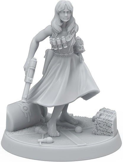 Modiphius Entertainment: Fallout Miniatures - Hollywood Icons - 5 Miniatures & Bases, Unpainted & Unassembled, Tabletop PRG Set, Amazon TV Show Tie-in