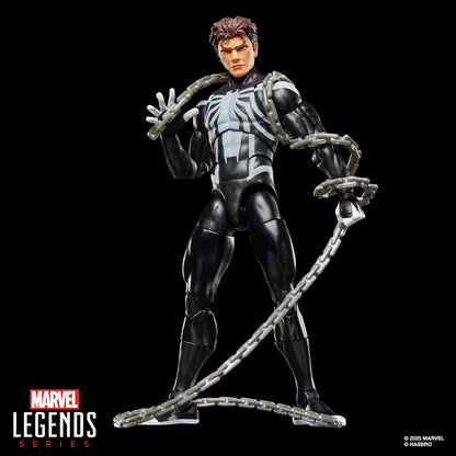 Marvel Legends Series, Figurine Spider-Venom rétro sous Blister inspirée des Bandes dessinées Spider-Man, Noir
