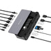 Verbatim USB-C ™Pro 32173 - Estación de Acoplamiento 15 en 1, Carcasa SSD, Color Negro