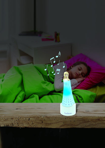 Lexibook - 2-In-1 Night Light And Speaker - White