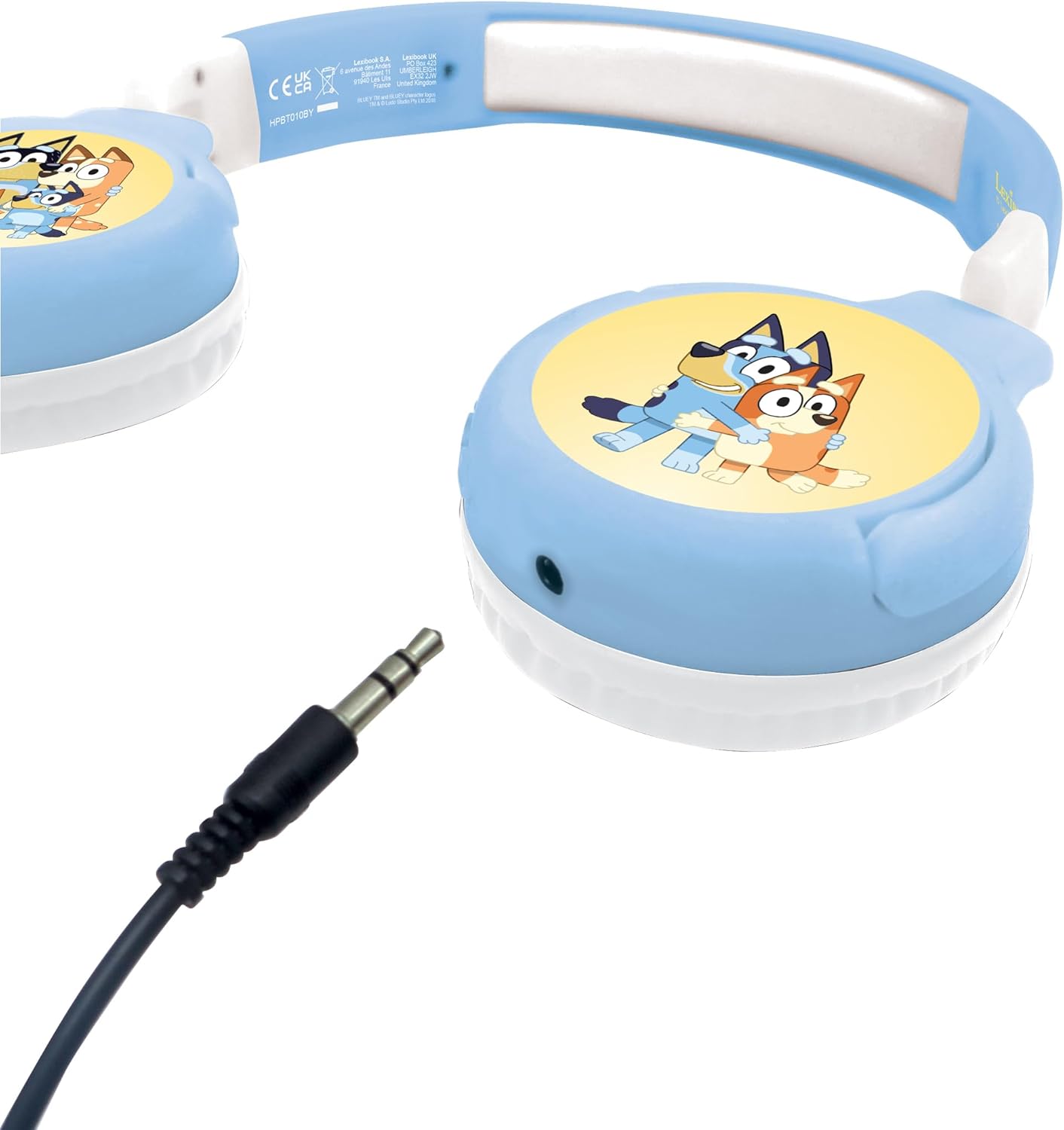 Lexibook - 2 In 1 Bluetooth® Headphones - Bluey