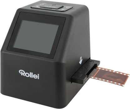 Rollei DF-S 310 SE Dia Film Scanner, Special Edition met extra accessoires, SD-/SDHC-kaartsleuf en USB 2.0-interface zwart