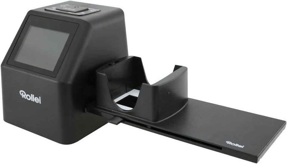 Rollei DF-S 310 SE Dia Film Scanner, Special Edition met extra accessoires, SD-/SDHC-kaartsleuf en USB 2.0-interface zwart
