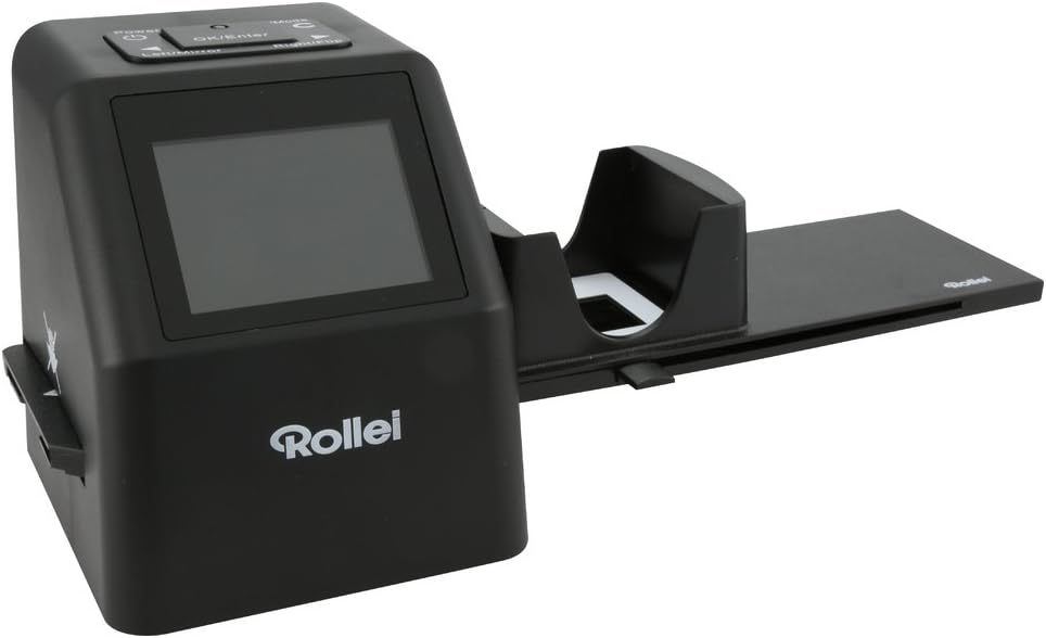 Rollei DF-S 310 SE Dia Film Scanner, Special Edition met extra accessoires, SD-/SDHC-kaartsleuf en USB 2.0-interface zwart