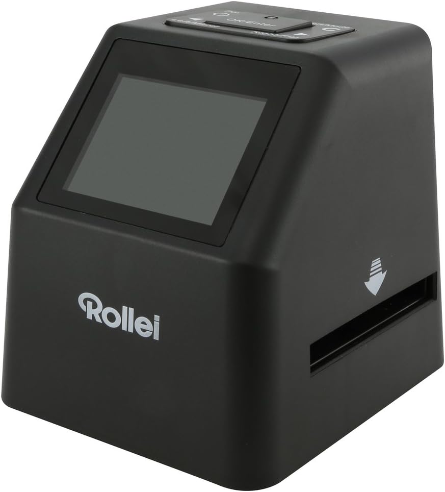 Rollei DF-S 310 SE Dia Film Scanner, Special Edition met extra accessoires, SD-/SDHC-kaartsleuf en USB 2.0-interface zwart