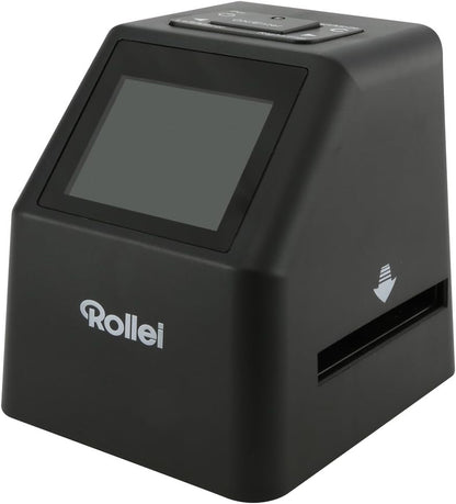 Rollei DF-S 310 SE Dia Film Scanner, Special Edition met extra accessoires, SD-/SDHC-kaartsleuf en USB 2.0-interface zwart