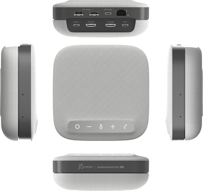 J5Create - Usb-C Dual 4K Speakerphone Dock Pro