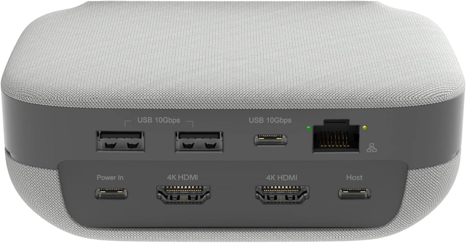 J5Create - Usb-C Dual 4K Speakerphone Dock Pro