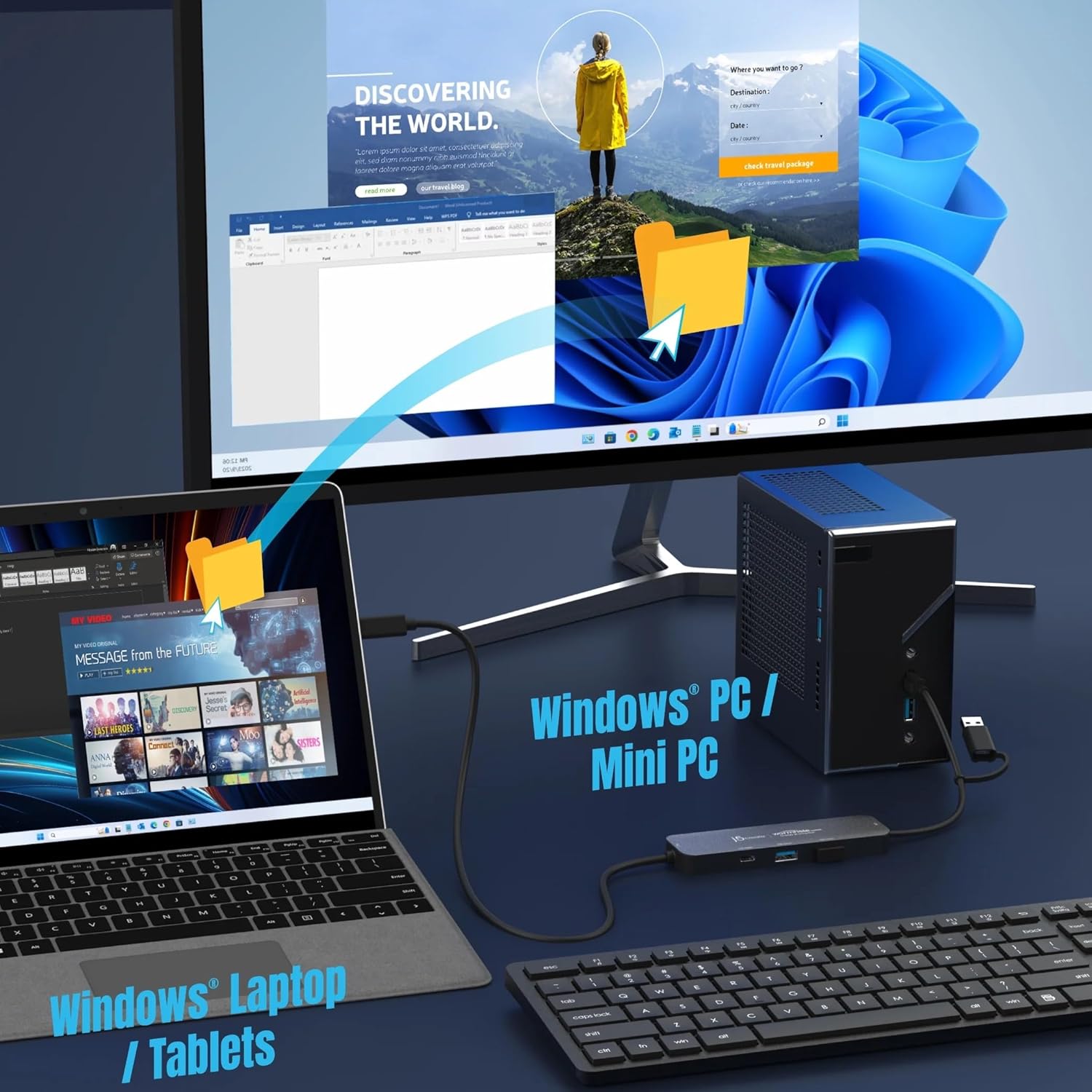 J5Create - Display Sharing Hub