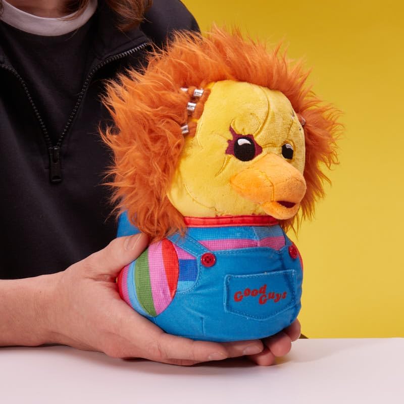 TUBBZ Pluche: Childs Play - Chucky Cosplayende Rubberen Eend Zacht Pluche Verzamelobject