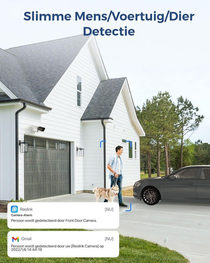 Reolink – Duo 2 Poe (P730) 4K Outdoor Poe Camera – White