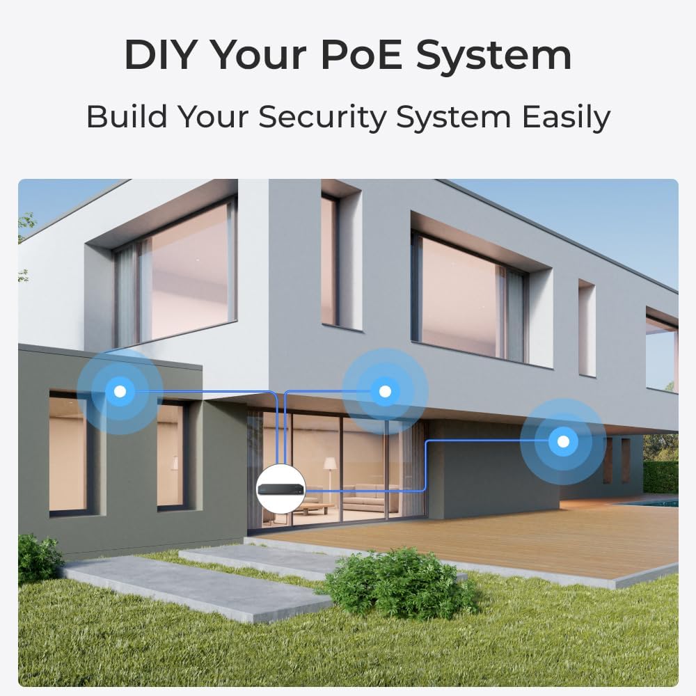 Reolink – P430 (Rlc-811A) 4K Outdoor Poe Camera – White