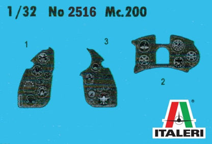 Italeri Macchi MC.200 Saetta Model Kit