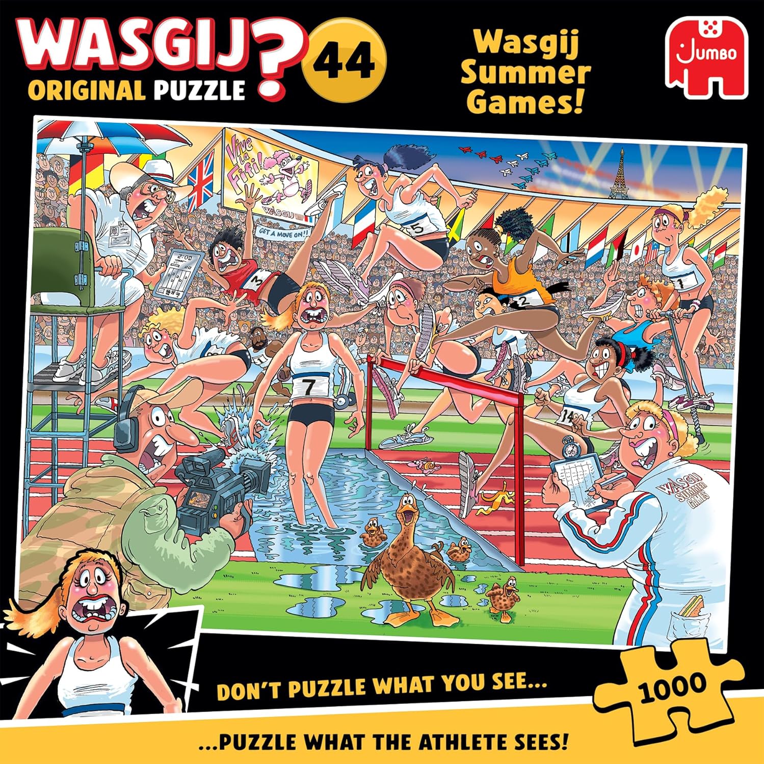 Wasgij Original 44 - Wasgij Zomerspelen! (1000 stukjes