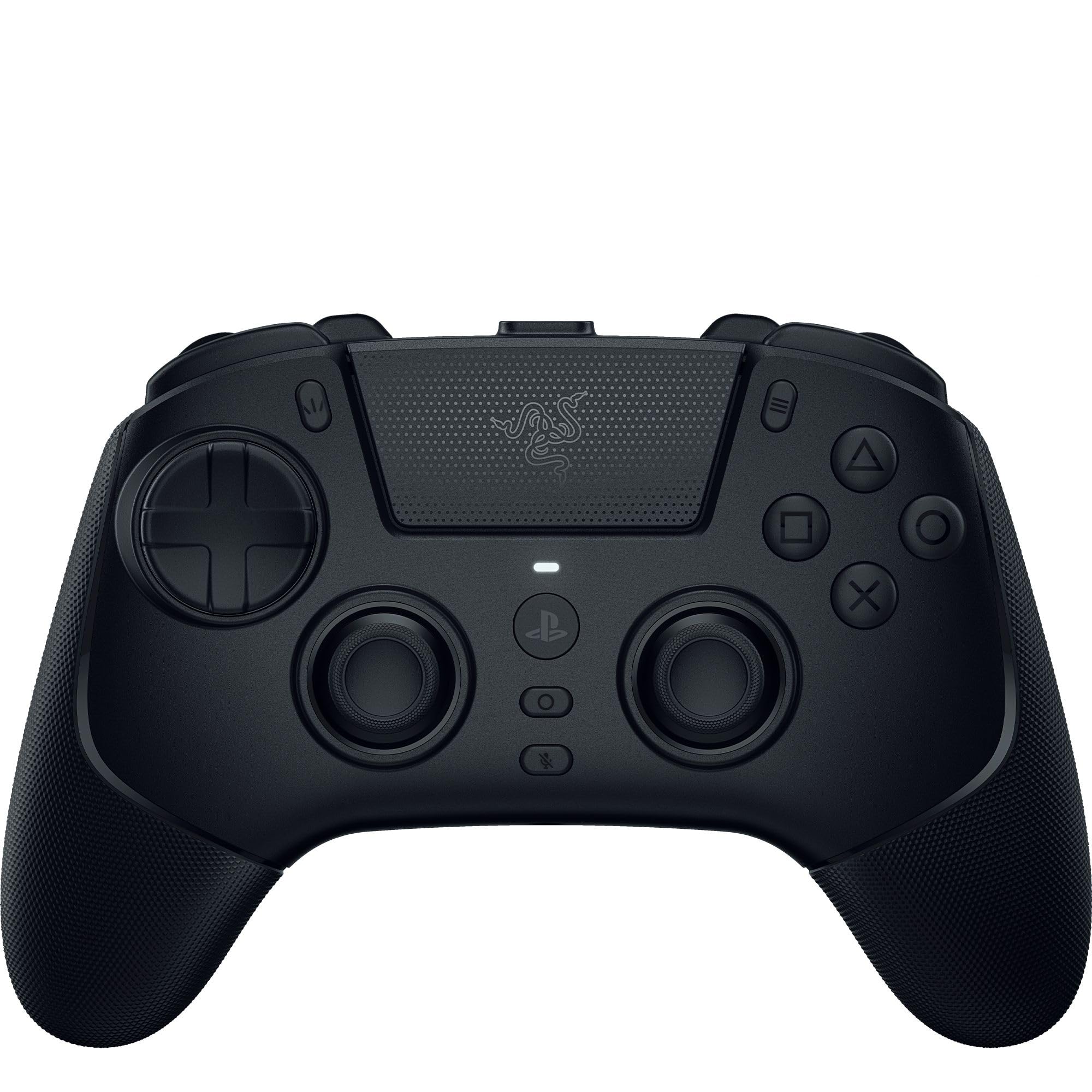Razer Raiju V3 Pro - Draadloze e-sports controller voor PlayStation 5 en pc - 4 verwijderbare knoppen en 2 claw grip bumpers - TMR analoge sticks - Pro HyperTrigger - Mecha-Tactile knoppen | Zwart
