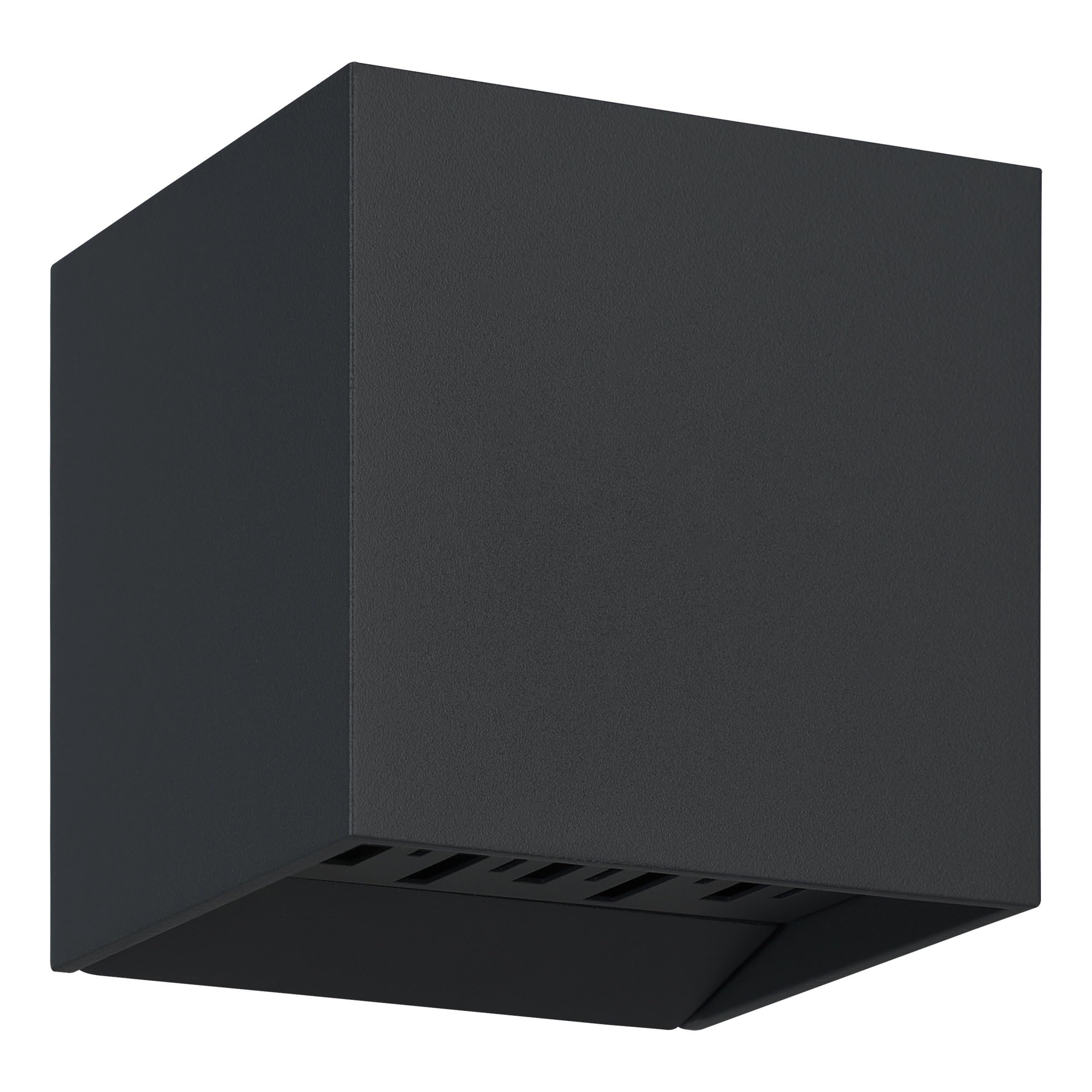Eglo - Calpino 2 Outdoor Wall Light – Anthracite, 10.5X10.5X11 Cm