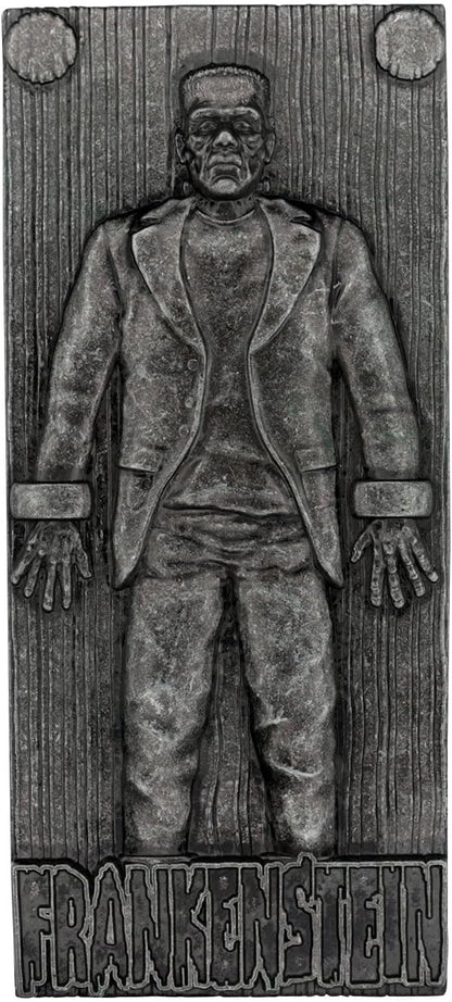 Universal Monsters Frankenstein's Monster-Sammelbarren aus Metall, limitierte Auflage, 5.000 nummeriert, offizielles Lizenzprodukt, 130 x 58 mm
