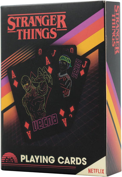FaNaTtik Stranger Things Playing Cards CDU Containing 12 Packs