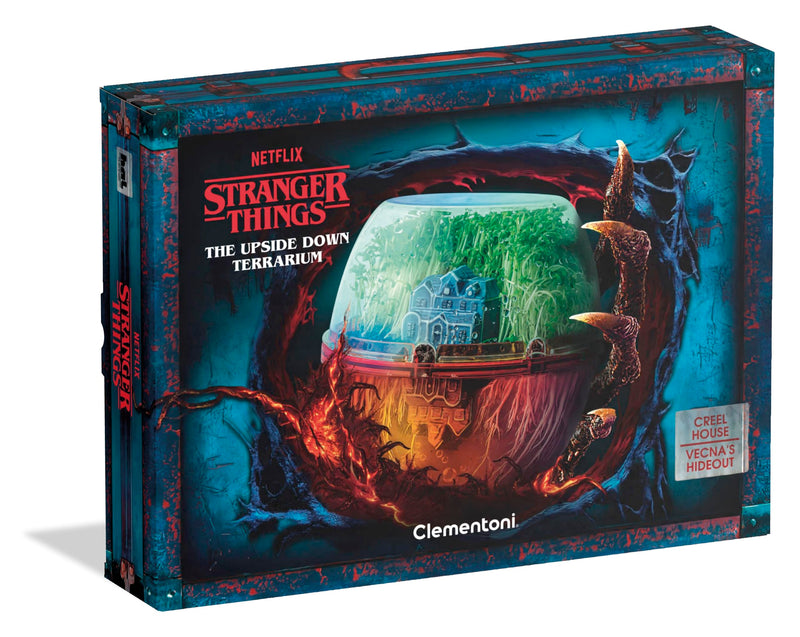 Clementoni Stranger Things, Kit To Recreate Vecna's Sinister House And The Upside Down, Plants, Colorful, Activity Toy For Kids, 18802