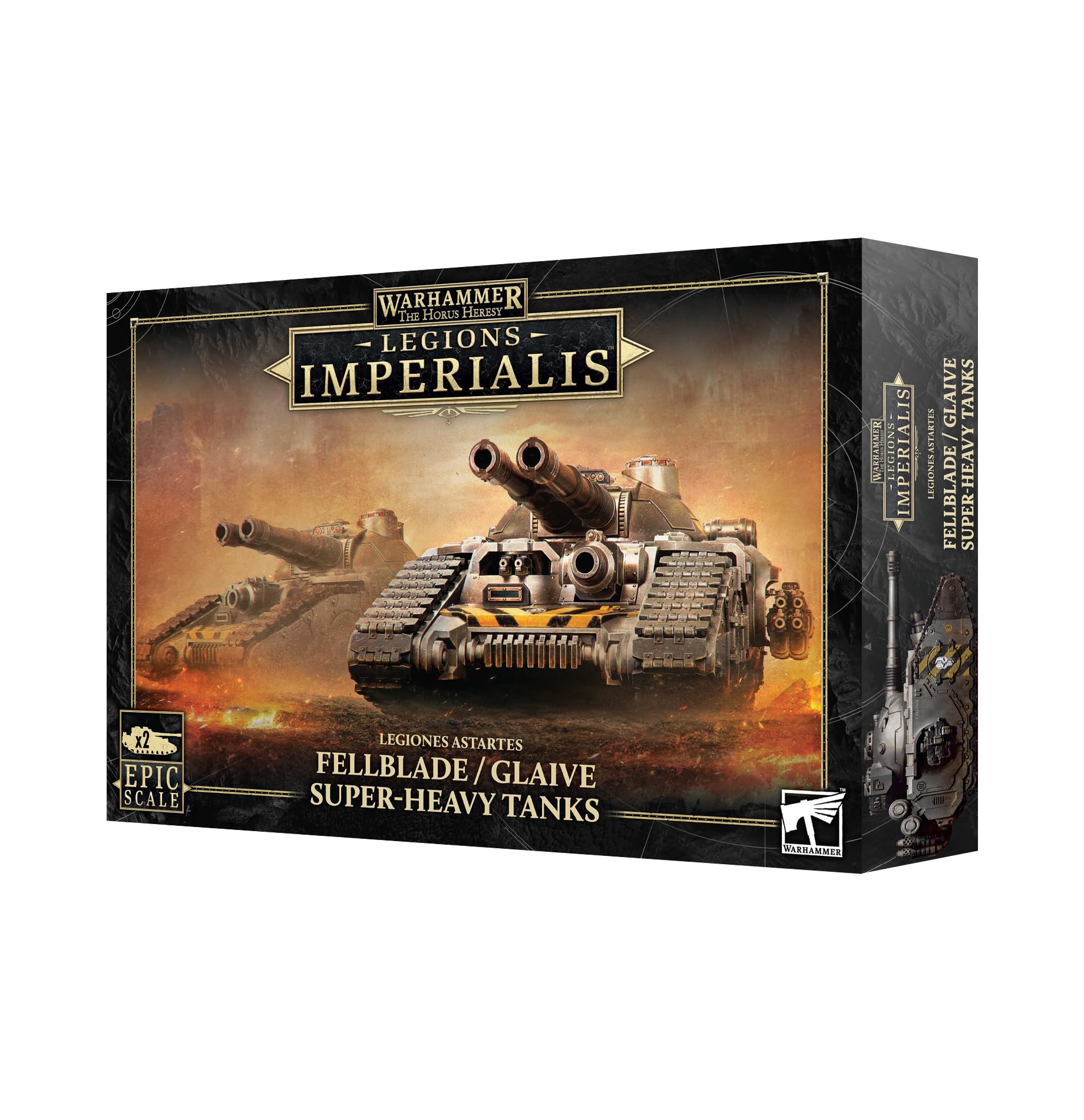 Games Workshop - Warhammer - Horus Heresy - Legions Imperalis - Fellblade/Glaive Super-Heavy Tanks