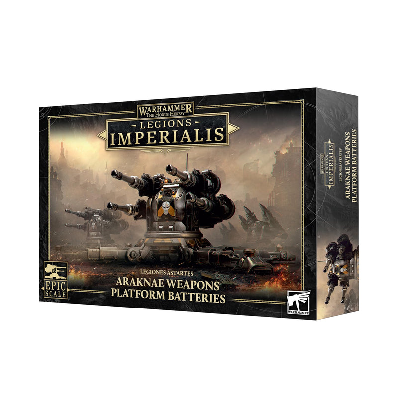 Games Workshop - Warhammer - Horus Heresy - Legions Imperalis - Araknae Weapons Platform Batteries