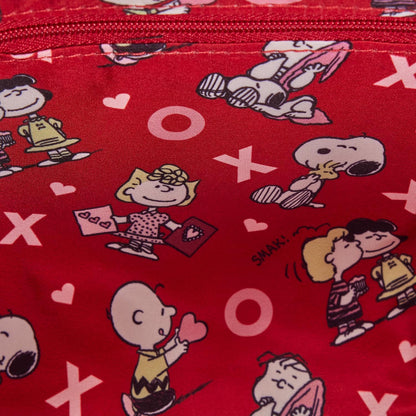 Loungefly Snoopy Valentine's Day Charm Crossbody Bag