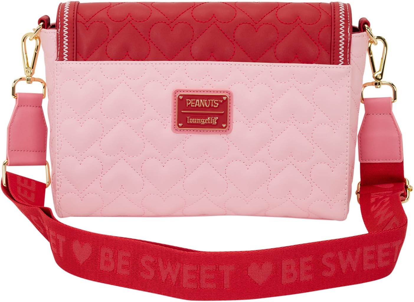 Loungefly Snoopy Valentine's Day Charm Crossbody Bag