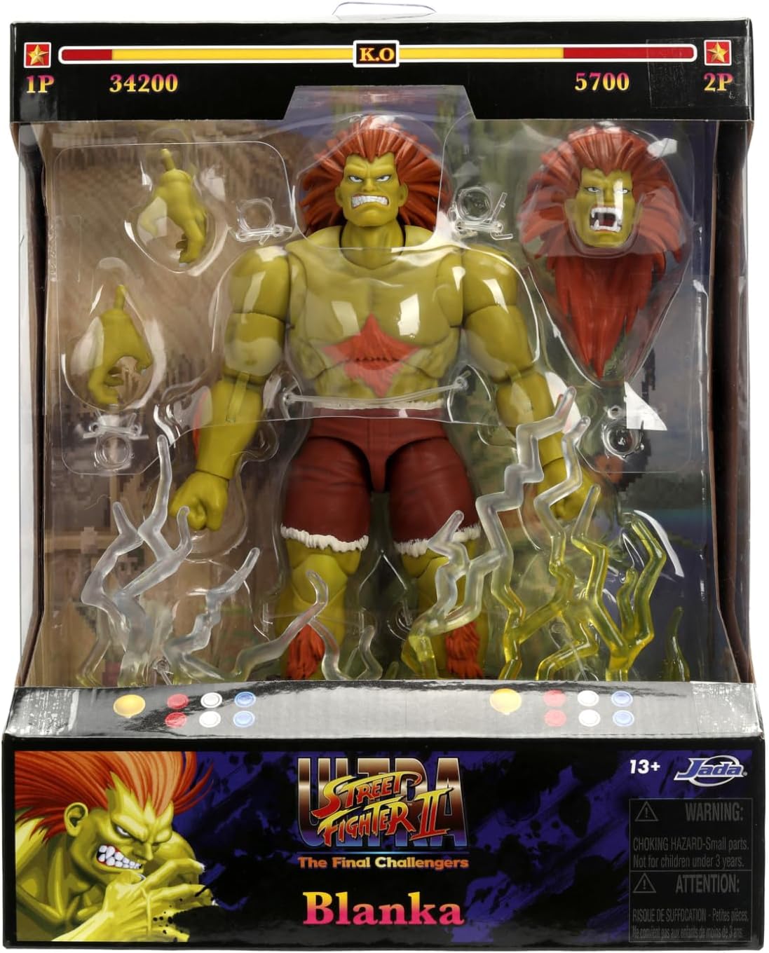 BLANKA STREET FIGHTER 6" DELUXE COLLECTOR FIGURE