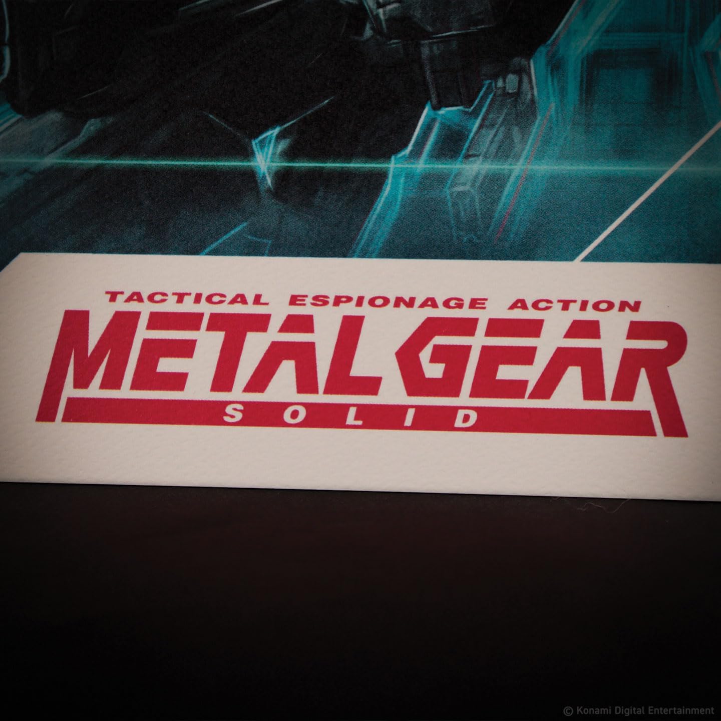 Metal Gear Solid Art Print Montage Limited Edition 42 X 30 Cm