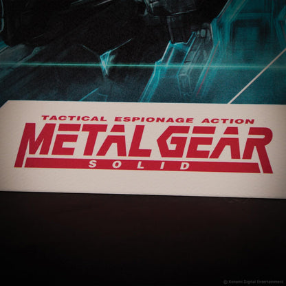 Metal Gear Solid Art Print Montage Limited Edition 42 X 30 Cm