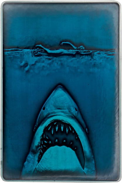 FaNaTtik Jaws 50th Anniversary Poster Limited Edition Ingot – Officially Licensed Movie Collectible (Individually Numbered, 90 x 60mm