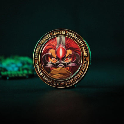 FaNaTtik ThunderCats 40th Anniversary Lion‑O Collectible Coin – Officially Licensed Limited Edition, Individually Numbered, 38mm Fan Token