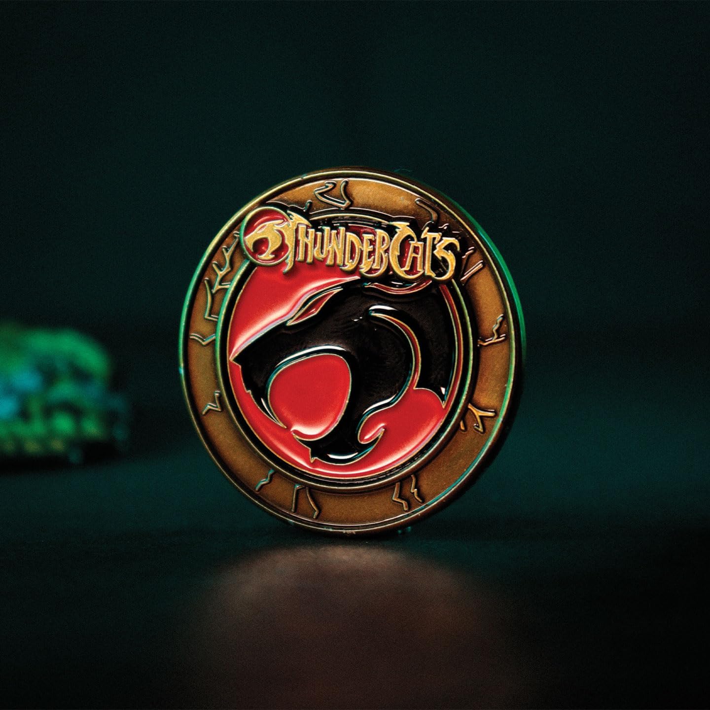 FaNaTtik ThunderCats 40th Anniversary Lion‑O Collectible Coin – Officially Licensed Limited Edition, Individually Numbered, 38mm Fan Token
