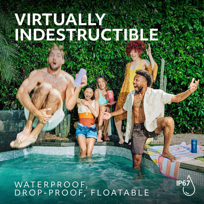 Ultimate Ears BOOM 4 Portable Waterproof Bluetooth Speaker With 360-Degree, Bold, Immersive, Crystal-Clear Sound, Floating Speaker With 15-Hour Battery and 45 m (147 ft) Range, USB-C - Lilac