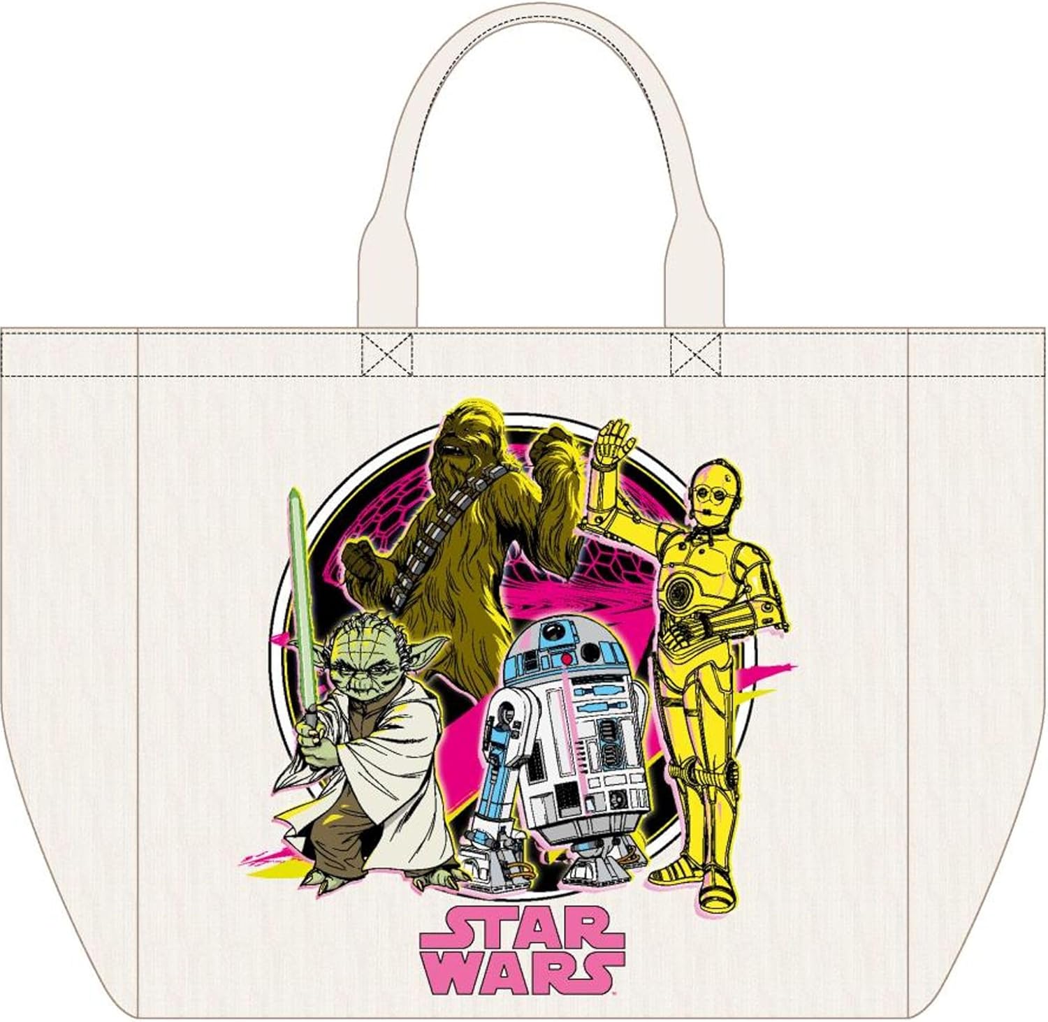 CERDÁ LIFE'S LITTLE MOMENTS Unisex Kid's Tote Bag Reversible Star Wars Con Diseño De Stormtroopers Y Naves Galácticas | Bolsa Ecológica Reutilizable Backpack, One Size