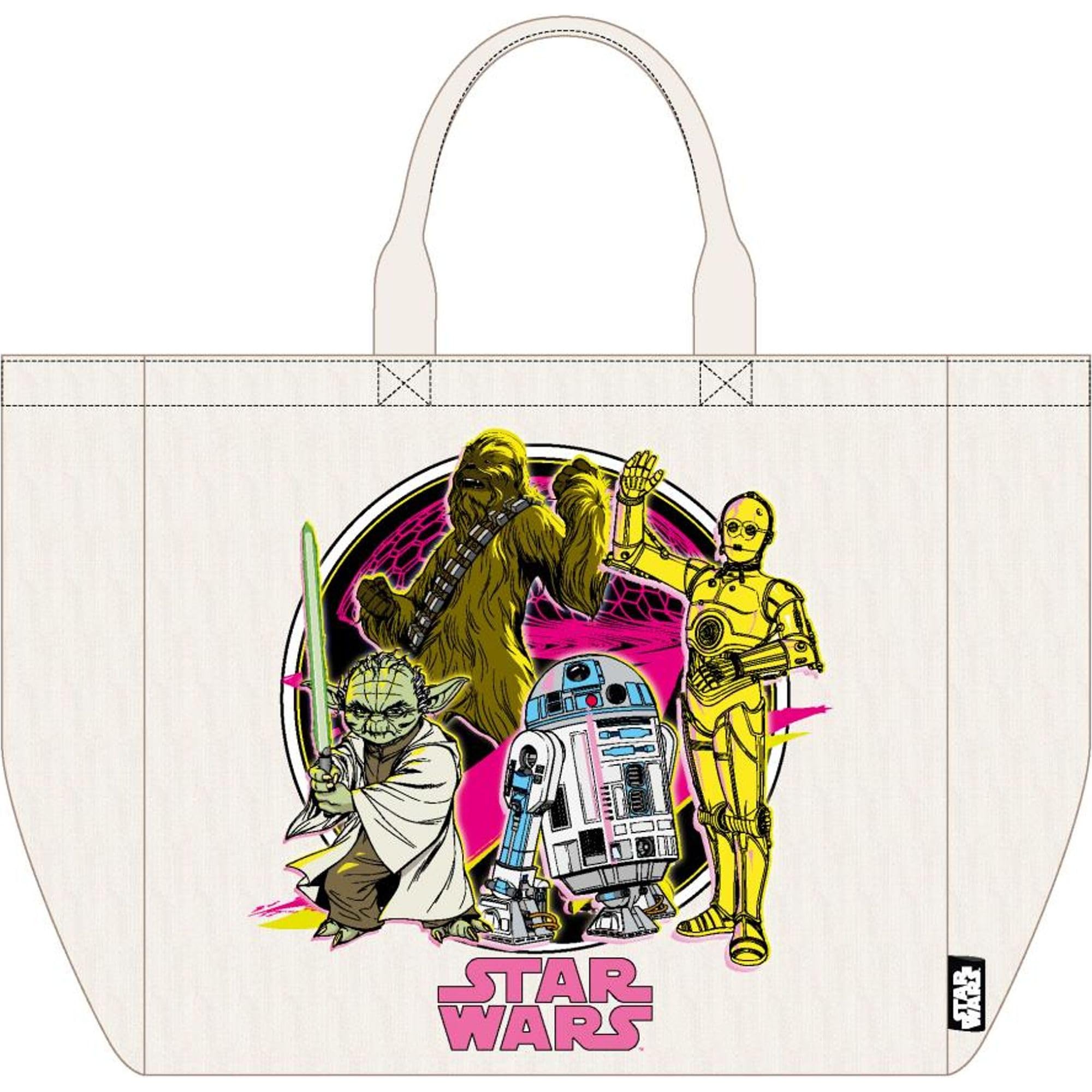CERDÁ LIFE'S LITTLE MOMENTS Unisex Kid's Tote Bag Reversible Star Wars Con Diseño De Stormtroopers Y Naves Galácticas | Bolsa Ecológica Reutilizable Backpack, One Size