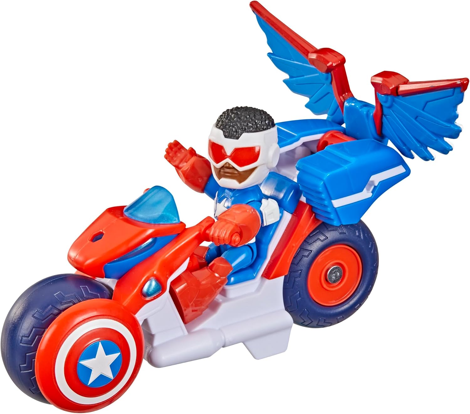 Marvel Iron Man and His Awesome Friends Iron Hulk 2-In-1 Mech Suit & Vehicle, Action Figure & Toy Vehicle, Pequeño, Green