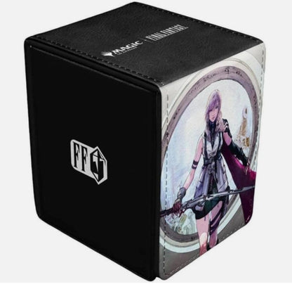 Ultra Pro | Magic The Gathering: Final Fantasy Alcove Flip Deck Box Q4 Premium W | Trading Card Game Accessory | Ages 13+