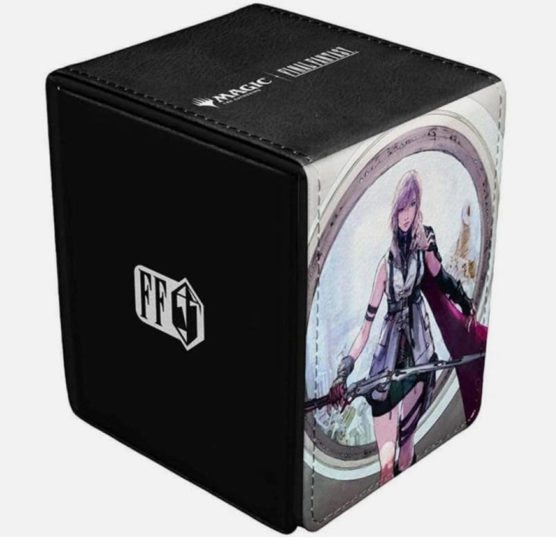 Ultra Pro | Magic The Gathering: Final Fantasy Alcove Flip Deck Box Q4 Premium W | Trading Card Game Accessory | Ages 13+