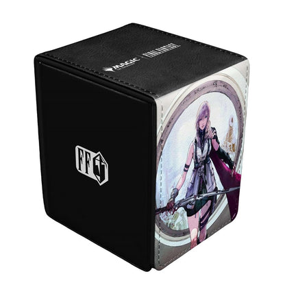 Ultra Pro | Magic The Gathering: Final Fantasy Alcove Flip Deck Box Q4 Premium W | Trading Card Game Accessory | Ages 13+