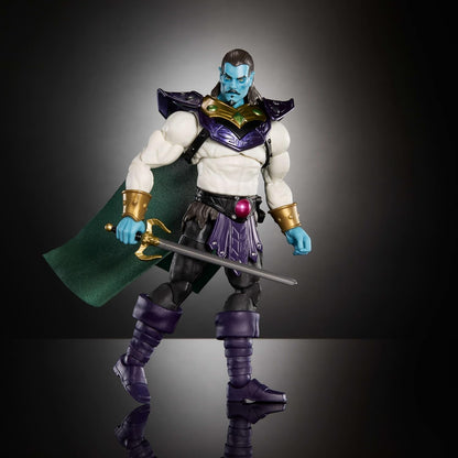 Masters of the Universe Masterverse Action Figure Keldor New Eternia, 7 Inch MOTU Toy, 30 Points Articulation, Extra Zombie Head & Sword & Holster, JHJ84
