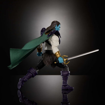 Masters of the Universe Masterverse Action Figure Keldor New Eternia, 7 Inch MOTU Toy, 30 Points Articulation, Extra Zombie Head & Sword & Holster, JHJ84