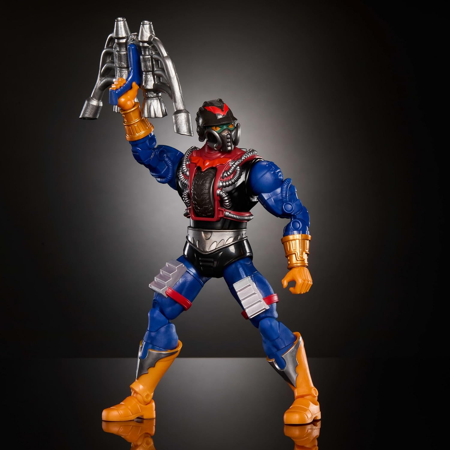 Masters of the Universe Masterverse Action Figure Dragstor New Etheria, 7 Inch MOTU Toy, 30 Points Articulation, Wheel & Crossbow & Extra Hand, JHJ82