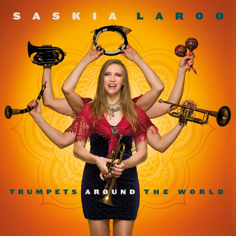 Saskia Laroo - Trumpets Around The World (Lp) (Coloured Vinyl)