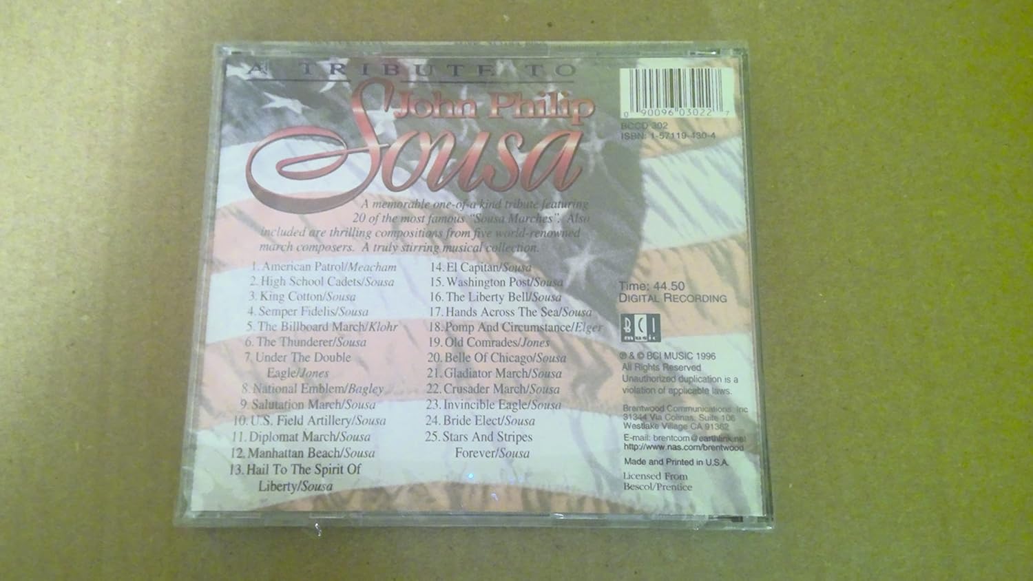 Jp Sousa-Favorite Sousa Marches