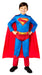 Rubies Officiële DC Superman kostuum, kinderen superheld verkleedkleding, maat 5-6 jaar